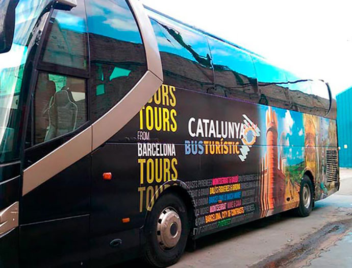 rotulacion de vehiculos bus