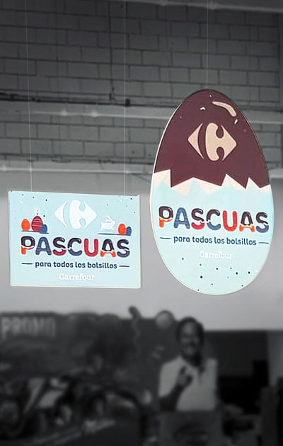 placas en plastico corrugado para carrefour 1