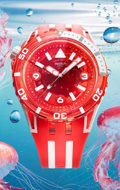 lanzamiento y retail para escaparates de swatch 