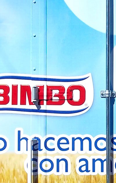 decoracion de vehiculos - bimbo
