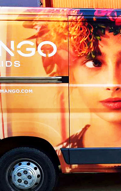 decoracion de vehiculos - mango