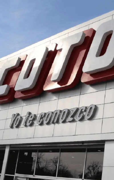 decoracion sucursal coto nordelta 