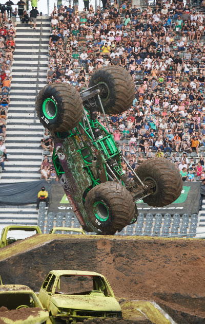 decoracion de eventos en monster jam 