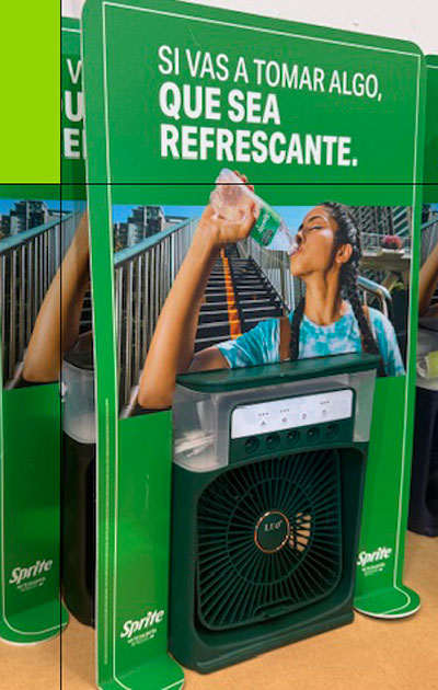Diseño, innovación y frescura para Sprite en los puntos de venta 